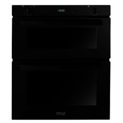 Stoves SGB700PS Built Under Double Gas Oven with Programmable Timer in Black